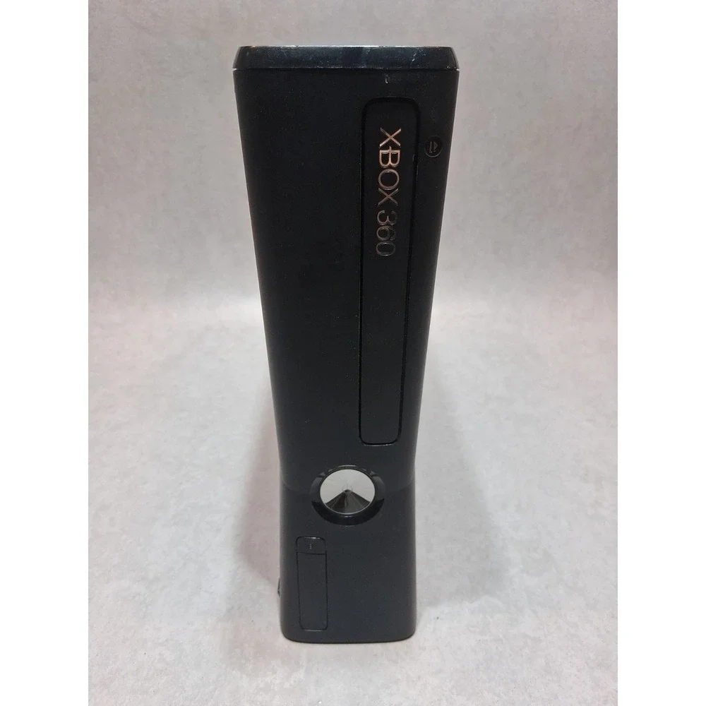 Microsoft Xbox 360 Slim 4GB Console Gaming System Only Black 1439 Tested